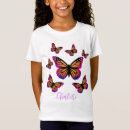 Recherche de papillon sur le rose tshirts Monarque