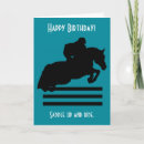 Recherche de pur sang vœux cartes Équitation