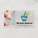 Recherche de médecine chinoise cartes visite Massage