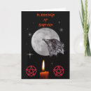 Recherche de samhain vœux cartes Magique