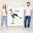 Zoek naar roofvogels dekens Secretaris bird
