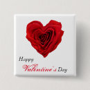 Recherche de rose de valentine badges Romantique