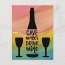 Recherche de humour de vin cartes postales Boire