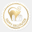 Zoek naar gouden kat stickers Zwart