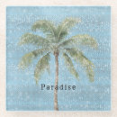 Recherche de tropical dessous de verres Palmier