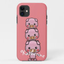Zoek naar schattige varkens iphone hoesjes Kawaii