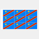 Recherche de congo autocollants Drapeau de congo