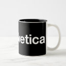 Recherche de helvetica tasses Conception graphique
