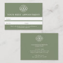 Recherche de rappel rendez vous cartes Coiffeuse