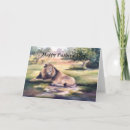 Recherche de lion africain vœux cartes Afrique