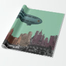 Recherche de new york city papier cadeau Vintage