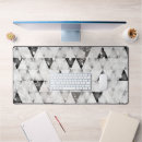 Recherche de géométrique noir et blanc tapis souris Texture