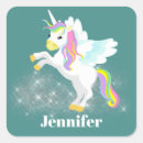 Recherche de mignons licorne autocollants Imaginaire