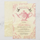 Zoek naar bridal tea uitnodigingen Theepartijtje