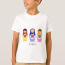 Recherche de poupée matryoshka tshirts Russe