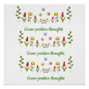 Recherche de pensée positive posters Mignon