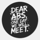 Recherche de abs autocollants Entraînement de gym