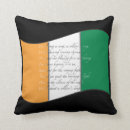 Recherche de drapeau irlandais coussins Orange
