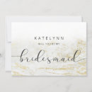 Recherche de mémoire invitations Bridesmaid