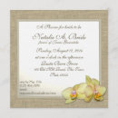 Recherche de orchidée jaune invitations Tropical