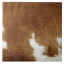 Recherche de peau de vache carreaux Brun