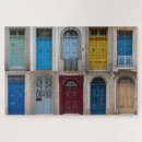 Zoek naar deur puzzels Collage