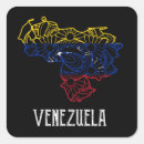 Recherche de drapeau venezuela autocollants Rouge