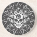 Recherche de skull dessous de verres Noir