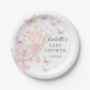 Recherche de papillon assiettes Baby shower