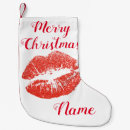 Recherche de baiser chaussette de noël Rouge à lèvres