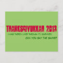 Zoek naar grappige thanksgiving briefkaarten Schattig