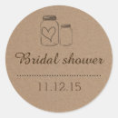 Recherche de mason jar bridal shower autocollants Nuptiale