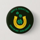 Recherche de symboles irlandais badges Shamrock