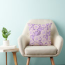 Recherche de fleur lilas coussins Pour elle