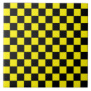 Recherche de jaune et noir carreaux Carré