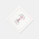 Recherche de ballerine serviettes Fête d'anniversaire