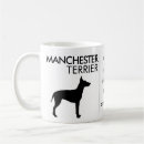 Recherche de terrier de manchester Silhouette
