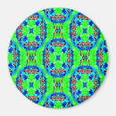 Recherche de fleur rouge magnets Turquoise