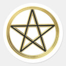 Recherche de symboles mystiques autocollants Sorcellerie