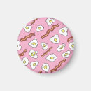 Recherche de oeufs de cuisine magnets Petit déjeuner
