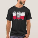 Recherche de bière polonaise tshirts Drapeau