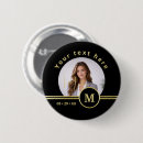 Recherche de initial badges Noir et or