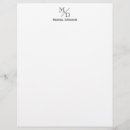Recherche de nom initial de letter Monogrammé