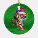 Zoek naar grappige tijger ornamenten Schattig