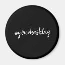 Recherche de stylisée magnets Noir