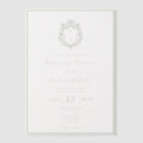 Recherche de bouclier invitations Monogramme