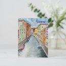 Zoek naar burano briefkaarten Waterverf