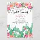 Recherche de fiesta bridal shower invitations Succulent