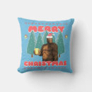 Recherche de noël drôle coussins Amusant