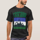 Recherche de cascadia tshirts Drapeau